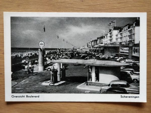 Postcard Scheveningen overzicht Boulevard