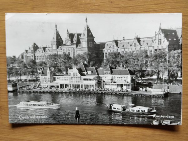 Postcard Amsterdam Centraal Station