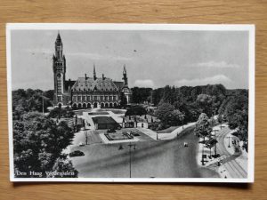Postcard Den Haag Vredespaleis