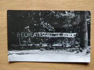 Postcard Baarlo Berckt Sign