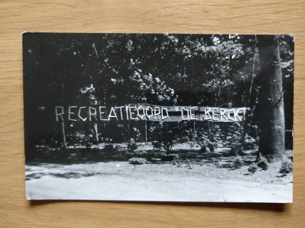 Postcard Baarlo Berckt Sign