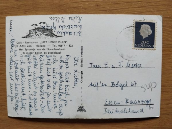 Postcard Wijk aan Zee Het Hoge Duin - Image 2