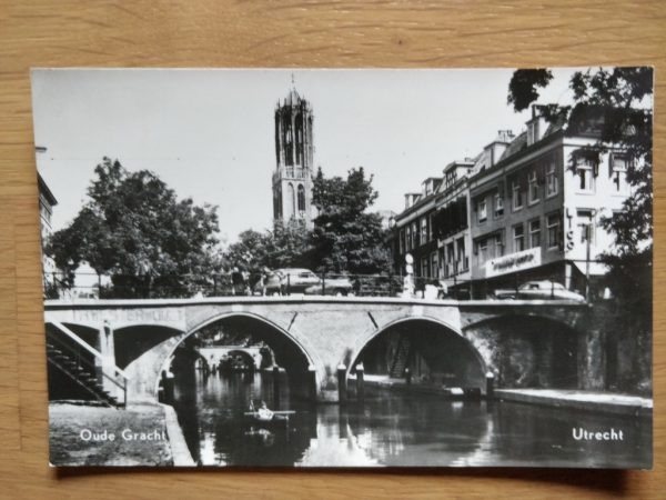 Postcard Utrecht Oude Gracht