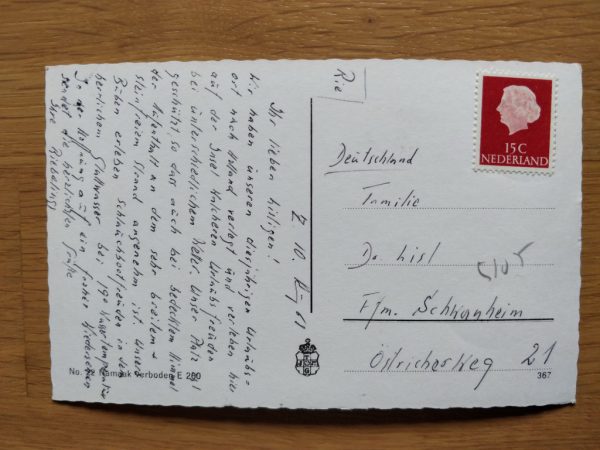 Postcard Zoutelande Boulevard - Image 2
