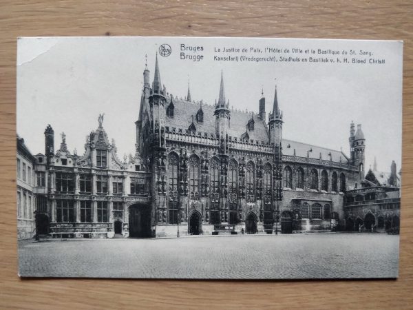 Postcard Brugge Vredesgerecht