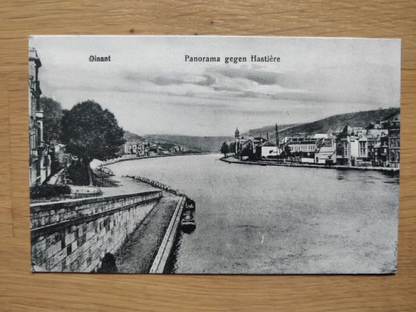 Postcard Dinant Panorama gegen Hastiere