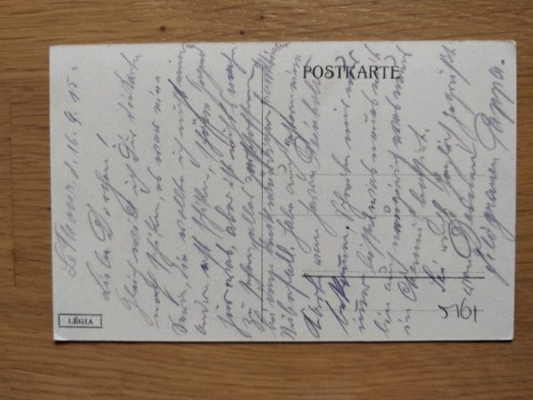 Postcard Dinant Panorama gegen Hastiere - Image 2