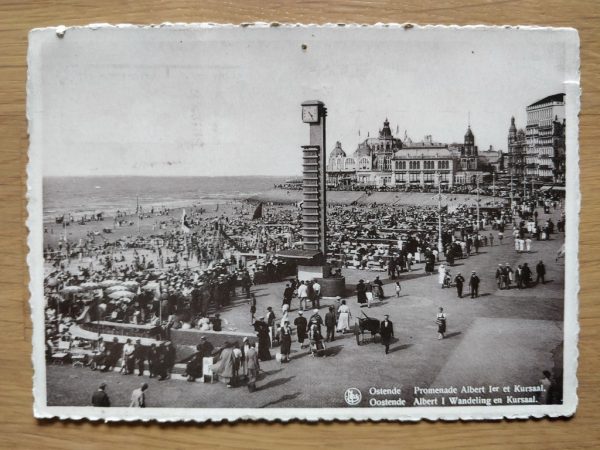 Postcard Ostende Promenade