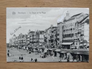 Postcard Wenduyne La Plage