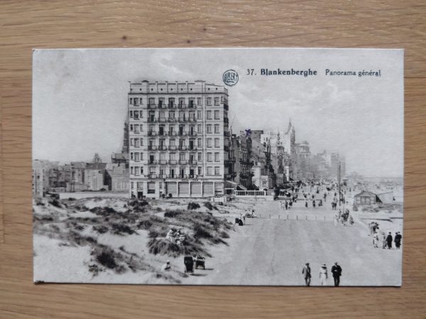Postcard Blankenberghe Panorama