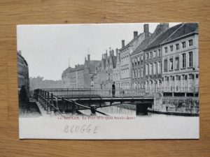 Postcard Bruges Le Pont