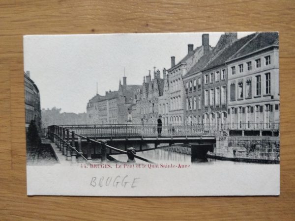 Postcard Bruges Le Pont