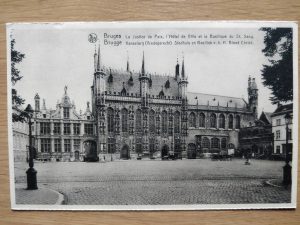 Postcard Brugge Vredesgerecht