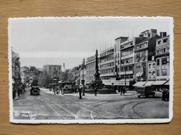 Postcard Verviers Place