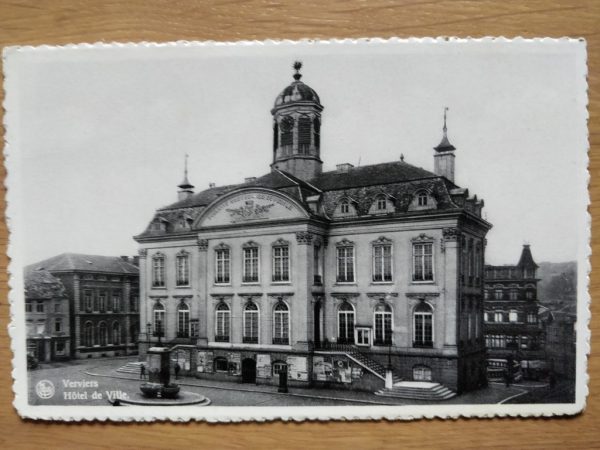 Postcard Verviers Hotel de Ville
