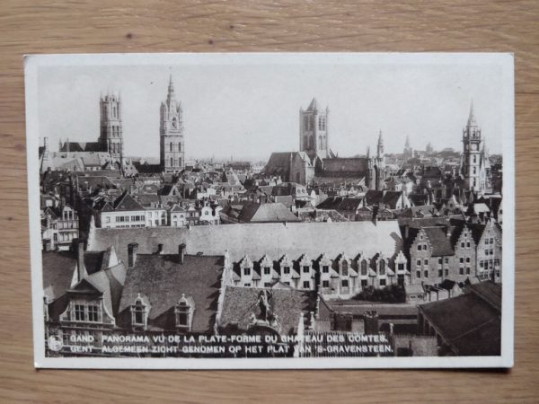Postcard Gent Panorama