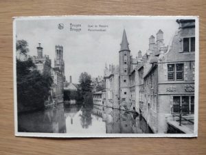Postcard Bruges Rozenhoedkaal
