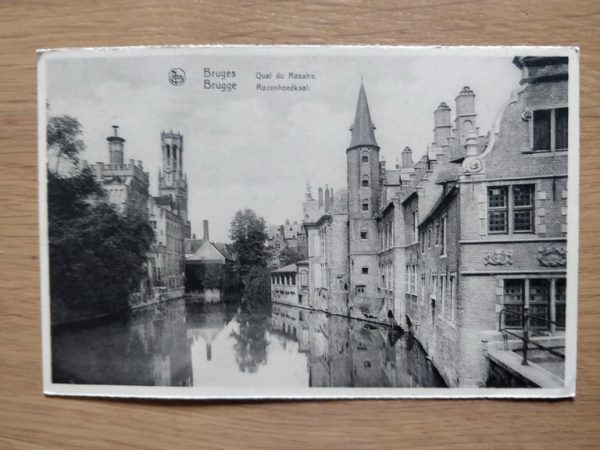 Postcard Bruges Rozenhoedkaal