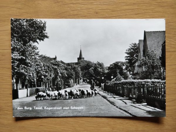 Postcard Den Burg Texel