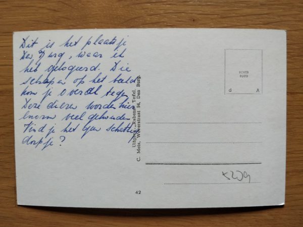 Postcard Den Burg Texel - Image 2