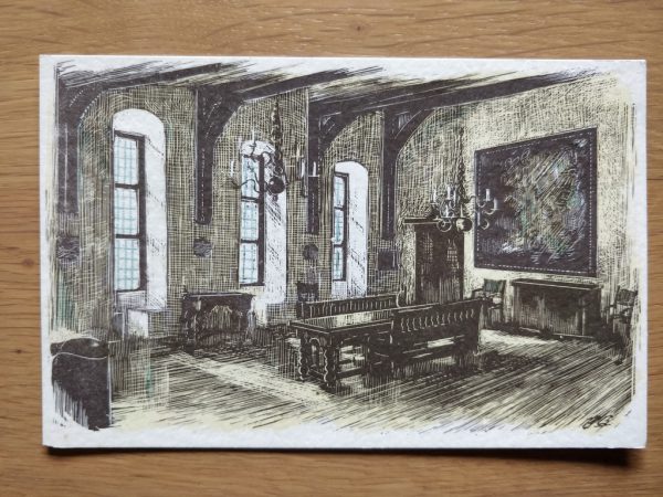 Postcard Muiden Het Muiderslot Ridderzaal