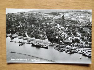 Postcard West Terschelling Vogelvlucht KLM