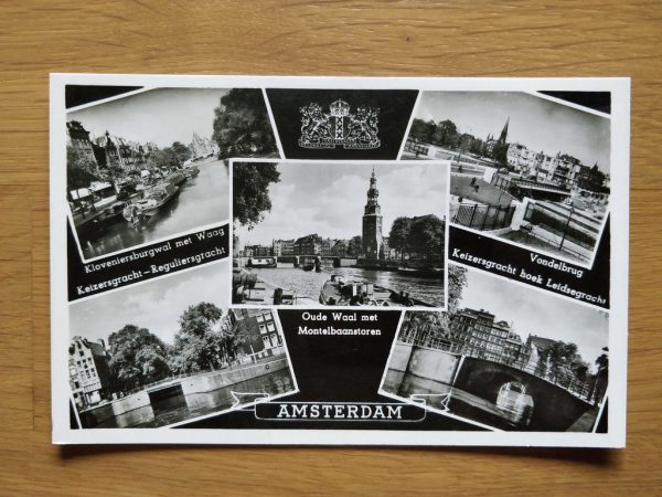 Postcard Amsterdam Mosaic