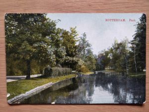 Postcard Rotterdam Park
