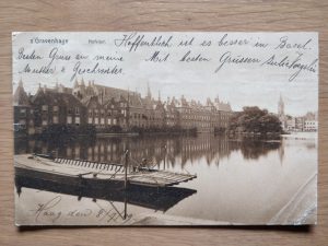 Postcard Den Haag Hofvijver