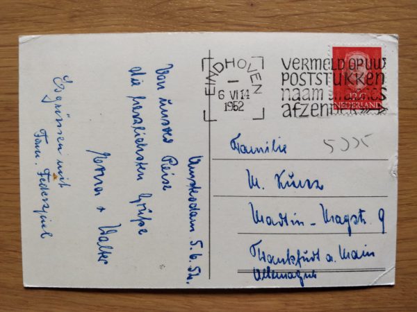 Postcard Amsterdam Postkantoor Postoffice - Image 2