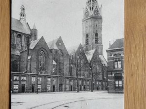 Postcard Groote Kerk Den Haag