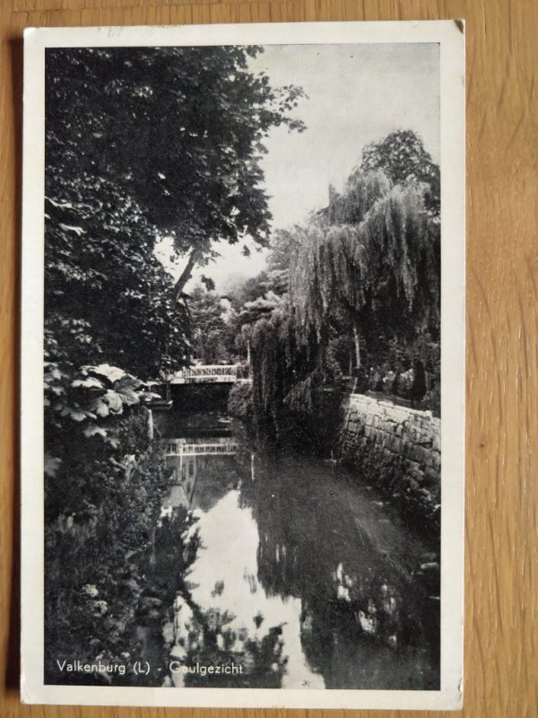 Postcard Valkenburg Geulgezicht