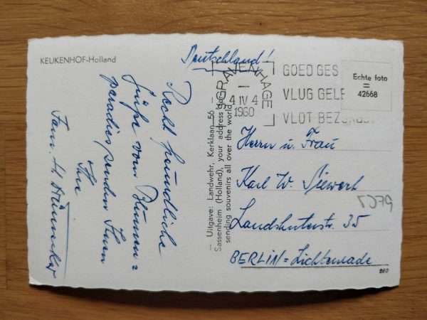 Postcard Groeten uit Keukenhof - Image 2