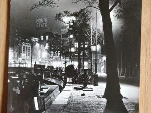 Postcard Amsterdam by night Singel