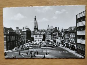 Postcard Den Haag Houtmarkt