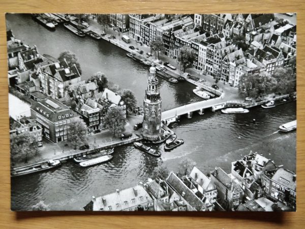 Postcard Amsterdam Montelbaanstoren KLM