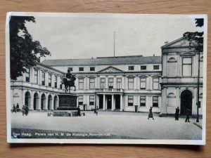 Postcard Den Haag Paleis Noordeinde
