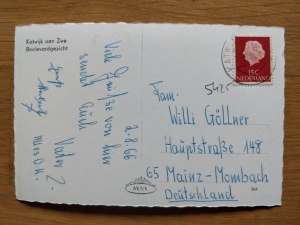 Postcard Katwijk aan Zee Boulevardgezicht - Image 2