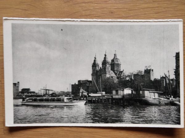 Postcard Amsterdam Nicolaaskerk