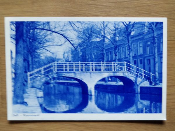 Postcard Delft Koornmarkt