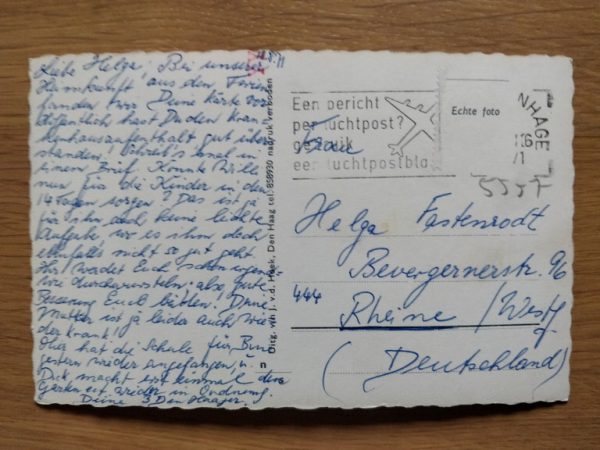 Postcard Scheveningen Boulevard met Pier - Image 2