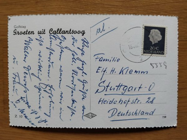 Postcard Sea Callantsoog - Image 2