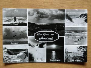Postcard een groet van Ameland