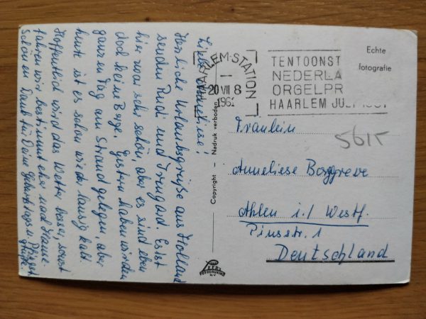Postcard Zandvoort Sea and Dunes - Image 2
