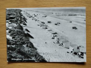 Postcard Domburg Beach