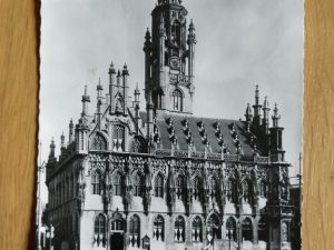 Postcard Middelburg Stadhuis