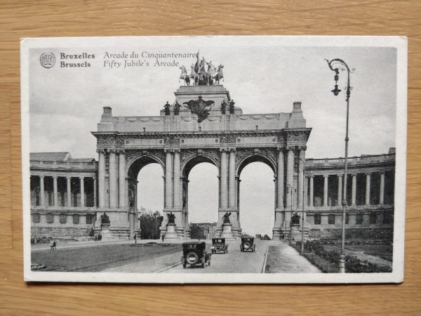Postcard Brussel Arcade