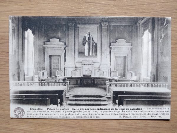 Postcard Brussel Palais de Justice