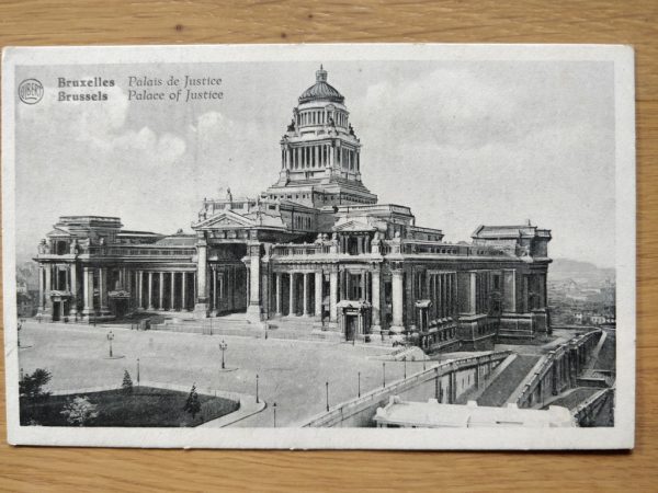 Postcard Brussels Palais de Justice