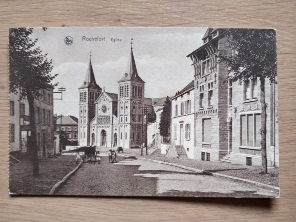 Postcard Rochefort Eglise 1928